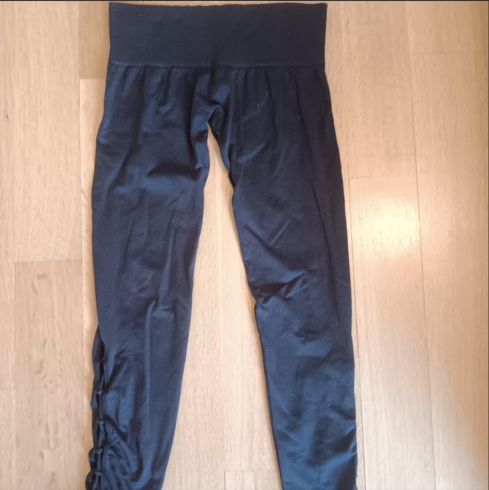 Cropped cutout  leggings
